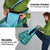 Africa Tribal Traditional Pattern Grocery Bag Blue Motif