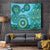 Africa Tribal Traditional Pattern Tapestry Blue Motif - Wonder Print Shop