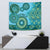 Africa Tribal Traditional Pattern Tapestry Blue Motif - Wonder Print Shop