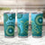 Africa Tribal Traditional Pattern Tumbler Cup Blue Motif - Wonder Print Shop