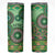 Africa Tribal Traditional Pattern Skinny Tumbler Green Motif - Wonder Print Shop