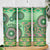 Africa Tribal Traditional Pattern Skinny Tumbler Green Motif - Wonder Print Shop