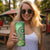 Africa Tribal Traditional Pattern Skinny Tumbler Green Motif - Wonder Print Shop