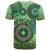 Africa Tribal Traditional Pattern T Shirt Green Motif - Wonder Print Shop