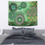 Africa Tribal Traditional Pattern Tapestry Green Motif - Wonder Print Shop