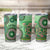 Africa Tribal Traditional Pattern Tumbler Cup Green Motif - Wonder Print Shop