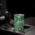Africa Tribal Traditional Pattern Tumbler Cup Green Motif - Wonder Print Shop