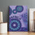 Africa Tribal Traditional Pattern Canvas Wall Art Purple Motif LT9 - Wonder Print Shop