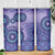 Africa Tribal Traditional Pattern Skinny Tumbler Purple Motif - Wonder Print Shop