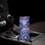 Africa Tribal Traditional Pattern Skinny Tumbler Purple Motif - Wonder Print Shop