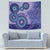 Africa Tribal Traditional Pattern Tapestry Purple Motif - Wonder Print Shop
