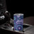 Africa Tribal Traditional Pattern Tumbler Cup Purple Motif - Wonder Print Shop