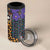 Africa Violets Flowers 4 in 1 Can Cooler Tumbler Mix Native Tribal Pattern LT9 - Wonder Print Shop