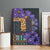 Africa Violets Flowers Canvas Wall Art Mix Native Tribal Pattern LT9 - Wonder Print Shop