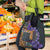 Africa Violets Flowers Grocery Bag Mix Native Tribal Pattern