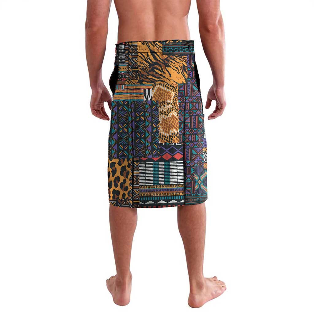 Africa Violets Flowers Lavalava Mix Native Tribal Pattern - Wonder Print Shop