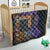 Africa Violets Flowers Quilt Mix Native Tribal Pattern - Wonder Print Shop