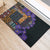 Africa Violets Flowers Rubber Doormat Mix Native Tribal Pattern - Wonder Print Shop