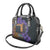 Africa Violets Flowers Shoulder Handbag Mix Native Tribal Pattern