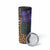 Africa Violets Flowers Skinny Tumbler Mix Native Tribal Pattern - Wonder Print Shop