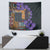Africa Violets Flowers Tapestry Mix Native Tribal Pattern - Wonder Print Shop