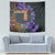Africa Violets Flowers Tapestry Mix Native Tribal Pattern - Wonder Print Shop