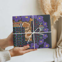 Africa Violets Flowers Wrapping Paper Mix Native Tribal Pattern - Wonder Print Shop