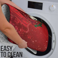 Merry Creepmas Mari Lwyd Bathroom Set Folklore Ghost Horse Christmas - Wonder Print Shop