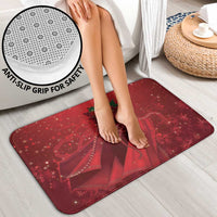 Merry Creepmas Mari Lwyd Bathroom Set Folklore Ghost Horse Christmas - Wonder Print Shop