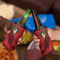 Merry Creepmas Mari Lwyd 4 in 1 Can Cooler Tumbler Folklore Ghost Horse Christmas - Wonder Print Shop