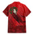 Merry Creepmas Mari Lwyd Family Matching Mermaid Dress and Hawaiian Shirt Folklore Ghost Horse Christmas - Wonder Print Shop