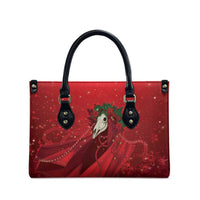 Merry Creepmas Mari Lwyd Leather Bag Folklore Ghost Horse Christmas - Wonder Print Shop