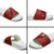 Merry Creepmas Mari Lwyd Slide Sandals Folklore Ghost Horse Christmas - Wonder Print Shop