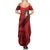Merry Creepmas Mari Lwyd Summer Maxi Dress Folklore Ghost Horse Christmas - Wonder Print Shop