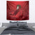 Merry Creepmas Mari Lwyd Tapestry Folklore Ghost Horse Christmas - Wonder Print Shop
