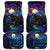 Stained Glass Krampus Car Mats Gothic Christmas Myth - Wonder Print Shop