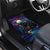 Stained Glass Krampus Car Mats Gothic Christmas Myth - Wonder Print Shop