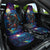 Stained Glass Krampus Car Seat Cover Gothic Christmas Myth - Wonder Print Shop