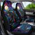 Stained Glass Krampus Car Seat Cover Gothic Christmas Myth - Wonder Print Shop