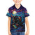 Stained Glass Krampus Kid Hawaiian Shirt Gothic Christmas Myth - Wonder Print Shop