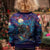 Stained Glass Krampus Kid Ugly Christmas Sweater Gothic Christmas Myth - Wonder Print Shop