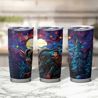 Stained Glass Krampus Tumbler Cup Gothic Christmas Myth - Wonder Print Shop