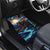 Stained Glass Krampus Car Mats Folklore Horror Art - Wonder Print Shop