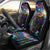 Stained Glass Krampus Car Seat Cover Folklore Horror Art - Wonder Print Shop