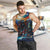 Stained Glass Krampus Men Tank Top Folklore Horror Art - Wonder Print Shop