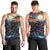 Stained Glass Krampus Men Tank Top Folklore Horror Art - Wonder Print Shop