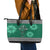 Irish Celtic Cross and Harp with Ireland Shamrock Personalized Leather Tote Bag - Wonder Print Shop