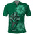 Irish Celtic Cross and Harp with Ireland Shamrock Personalized Polo Shirt - Wonder Print Shop