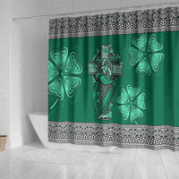 irish-celtic-cross-and-harp-with-ireland-shamrock-personalized-shower-curtain