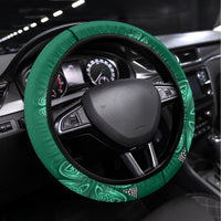 Irish Celtic Cross and Harp with Ireland Shamrock Personalized Steering Wheel Cover - Wonder Print Shop